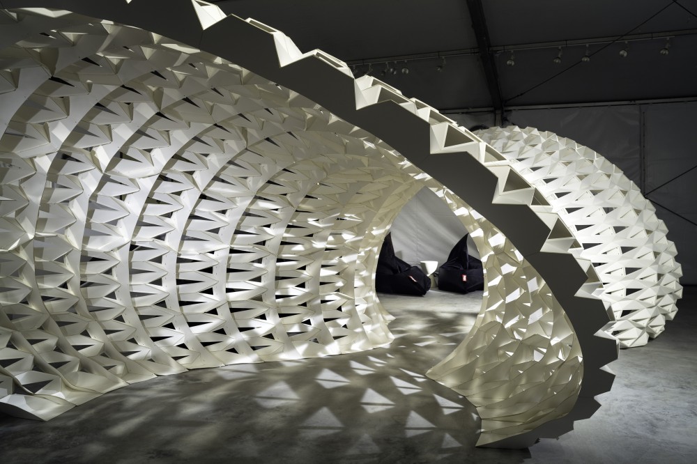 FXFOWLE Lounge Installation / FXFOWLE Architects