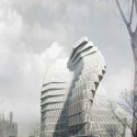 Wuhan Marine Science and Research Tower Proposal (2) Wuhan Marine Science and Research Tower Proposal (2) Courtesy of ACID + AaL + Studio méta-