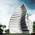 Wuhan Marine Science and Research Tower Proposal (1) Wuhan Marine Science and Research Tower Proposal (1) Courtesy of ACID + AaL + Studio méta-
