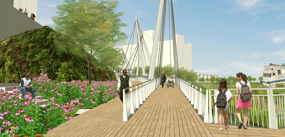 Chicago Riverwalk Proposal / Sasaki Associates +  Ross Barney Architects