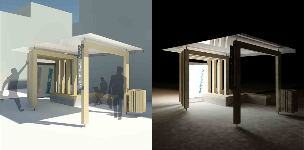 Winning Proposal for Bus Shelter Challenge: AdaptbyMany / Milos Todorovic