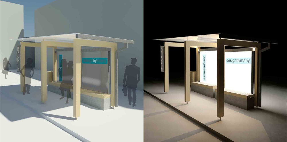 Winning Proposal for Bus Shelter Challenge: AdaptbyMany / Milos Todorovic