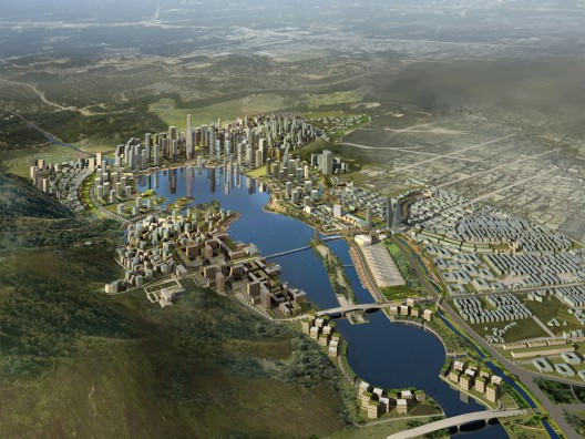 KPF Releases Masterplan for Chinese City Built From Scratch (3)