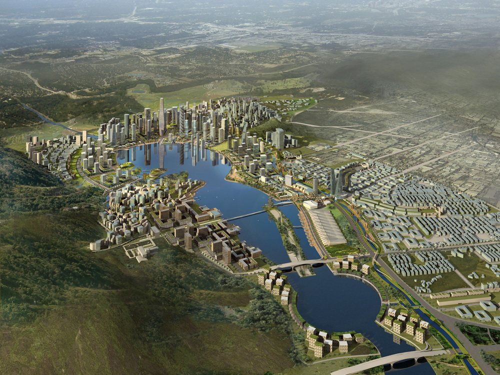 KPF Releases Masterplan for Chinese City Built From Scratch
