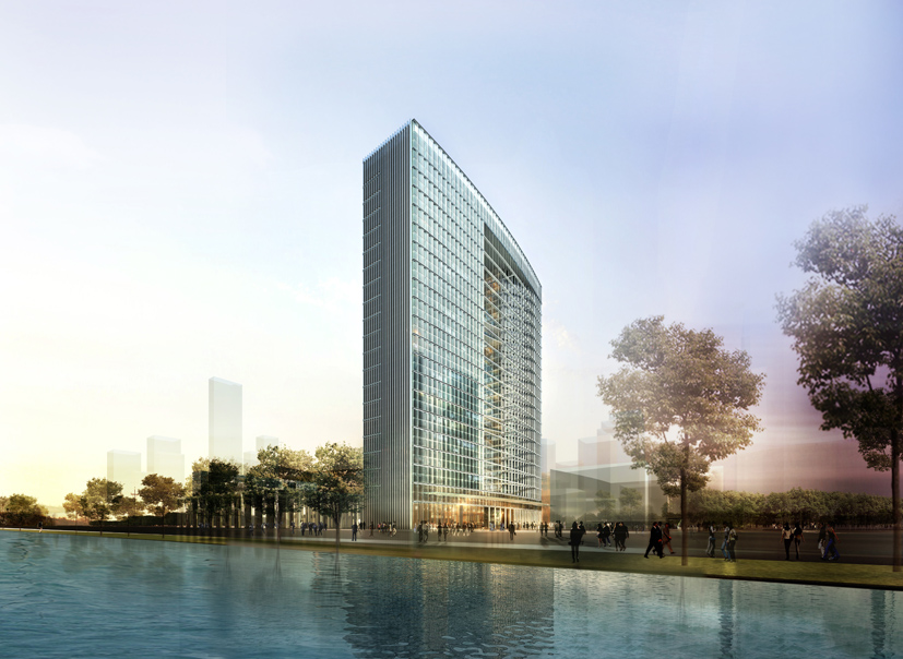 Dual Tower for the High-Tech and Research Campus First Prize Winning Proposal / KSP Jürgen Engel Architekten