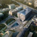UPDATE: Boltshauser Architekten Wins Competition To Design Basel Aquarium (1) UPDATE: Boltshauser Architekten Wins Competition To Design Basel Aquarium (1) Courtesy of Zaha Hadid Architects