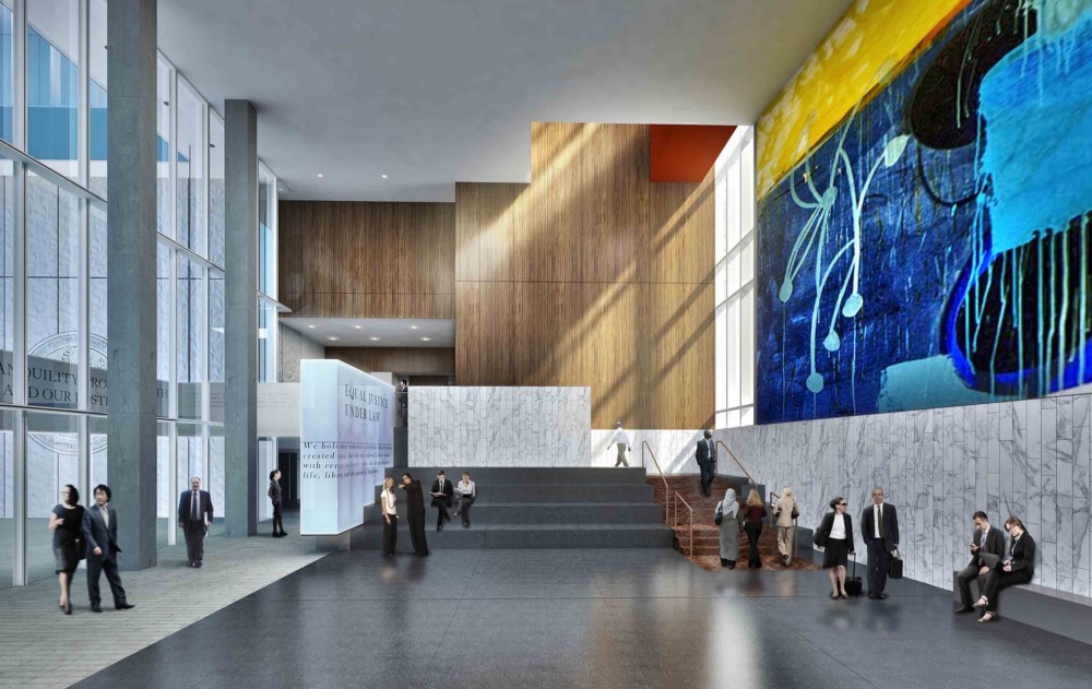 New United States Courthouse Competition Entry / McCarthy, Brooks + Scarpa, and HMC Architects