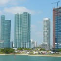 Zaha commissioned to design Miami Skyscraper Zaha commissioned to design Miami Skyscraper The northern portion of the Biscayne Wall © Marc Averette via Wikipedia