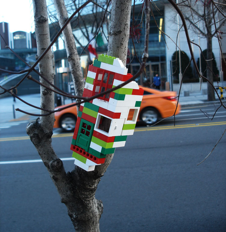 Lego Housing Units on the Street / Jaye Moon