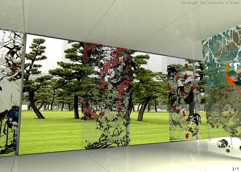 ‘Ito Jakuchu Inspired’ Pavilion 2nd Prize Winning Proposal / Đordje Alfirević and Sanja Simonović