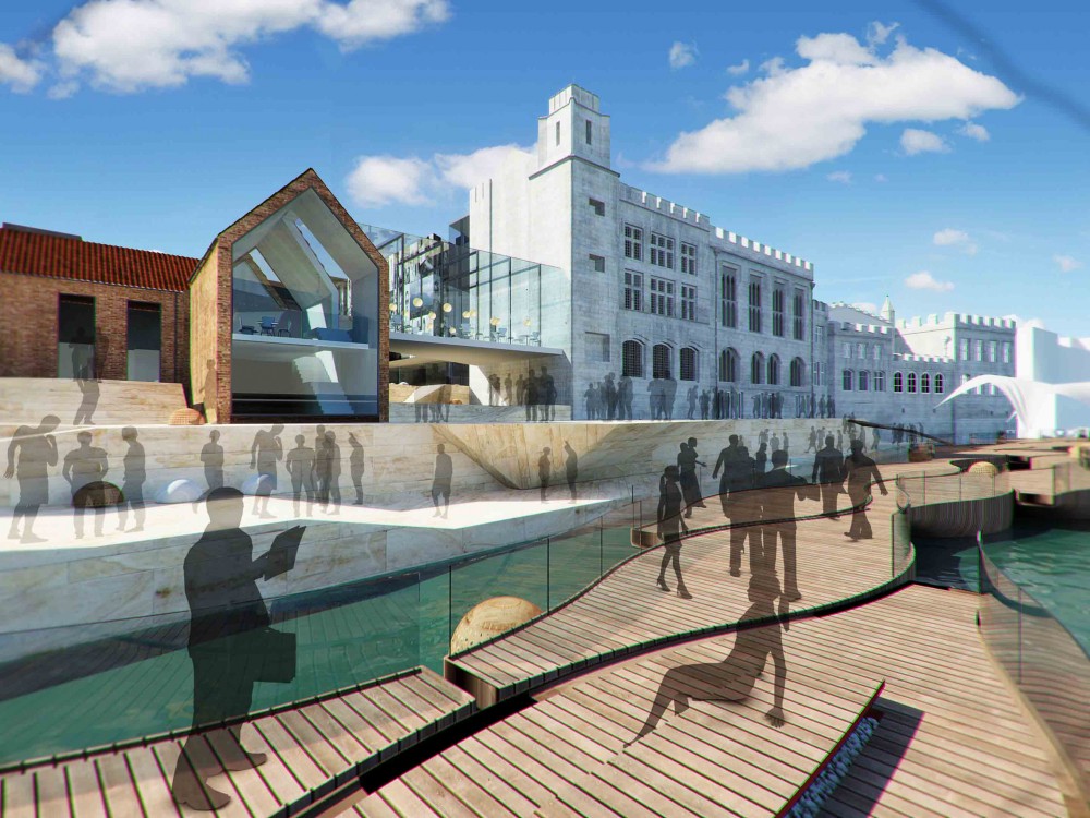 Yorks Historic Guildhall and Riverside 2nd Prize Winning Proposal / JaK Studio Architects