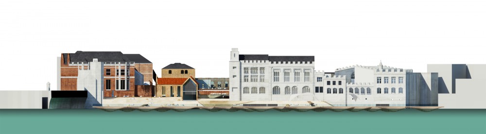 Yorks Historic Guildhall and Riverside 2nd Prize Winning Proposal / JaK Studio Architects