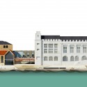 Yorks Historic Guildhall and Riverside 2nd Prize Winning Proposal (12) elevation 03