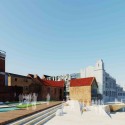 Yorks Historic Guildhall and Riverside 2nd Prize Winning Proposal (6) entrance