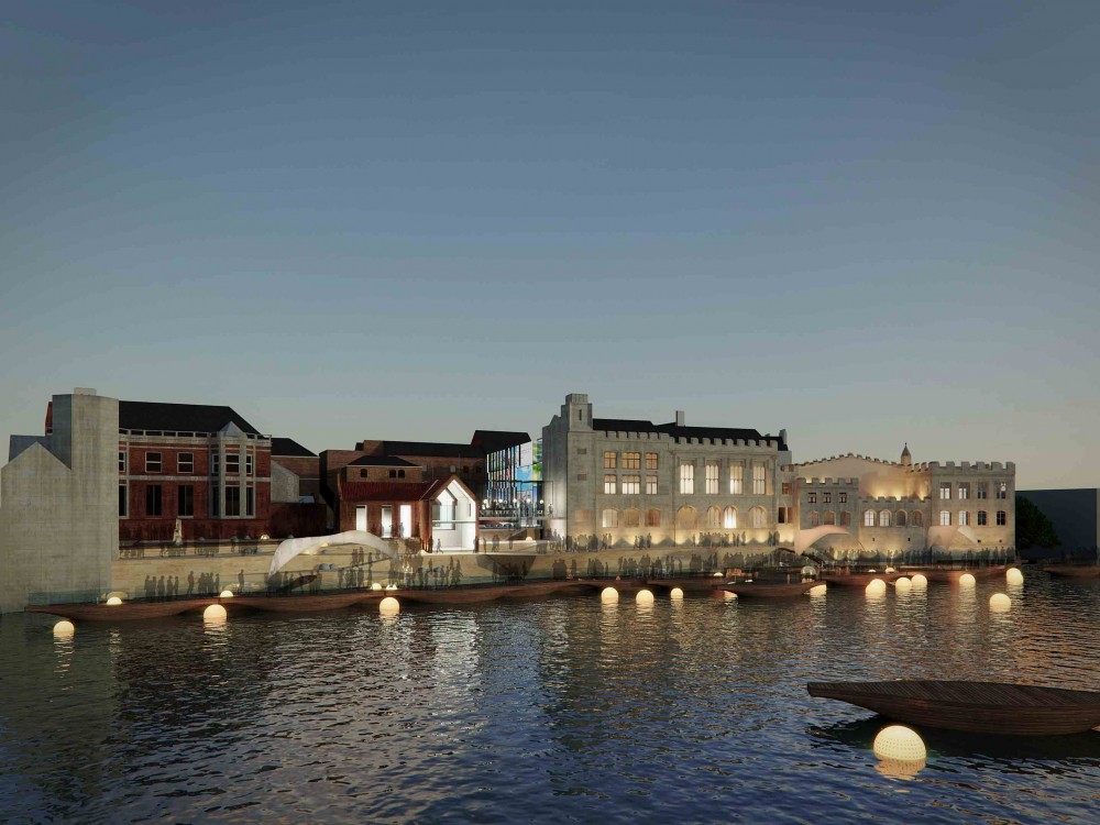 Yorks Historic Guildhall and Riverside 2nd Prize Winning Proposal / JaK Studio Architects