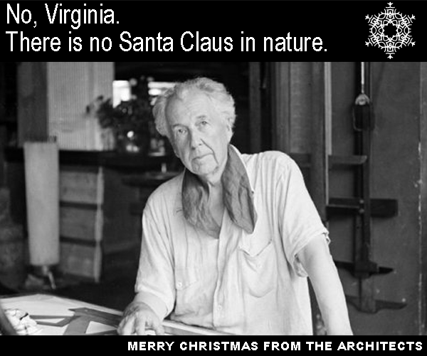 Christmas Cards From Famous Architects