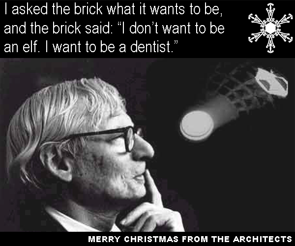Christmas Cards From Famous Architects