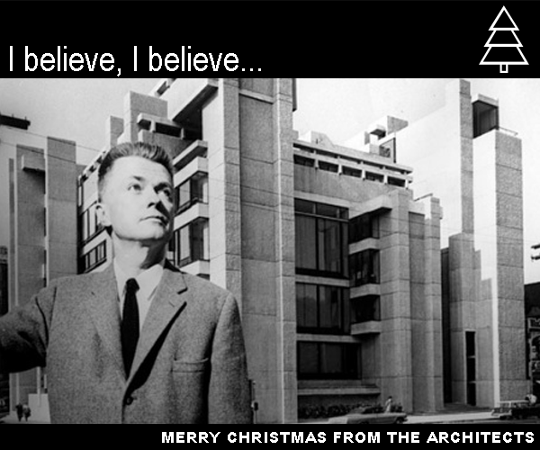 Christmas Cards From Famous Architects