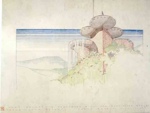 Frank Lloyd Wright, Huntington Hartford Athletic Club, 1947 (Frank Lloyd Wright Foundation)