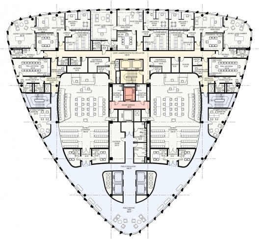 New United States Courthouse Competition Entry / Yazdani Studio of Cannon Design (11)