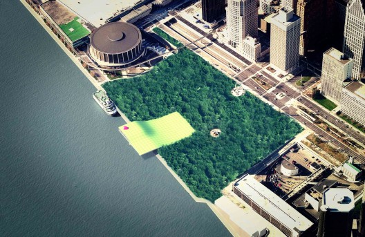 'The Forest' Detroit Riverfront Competition 1st Prize Winning Entry (1)