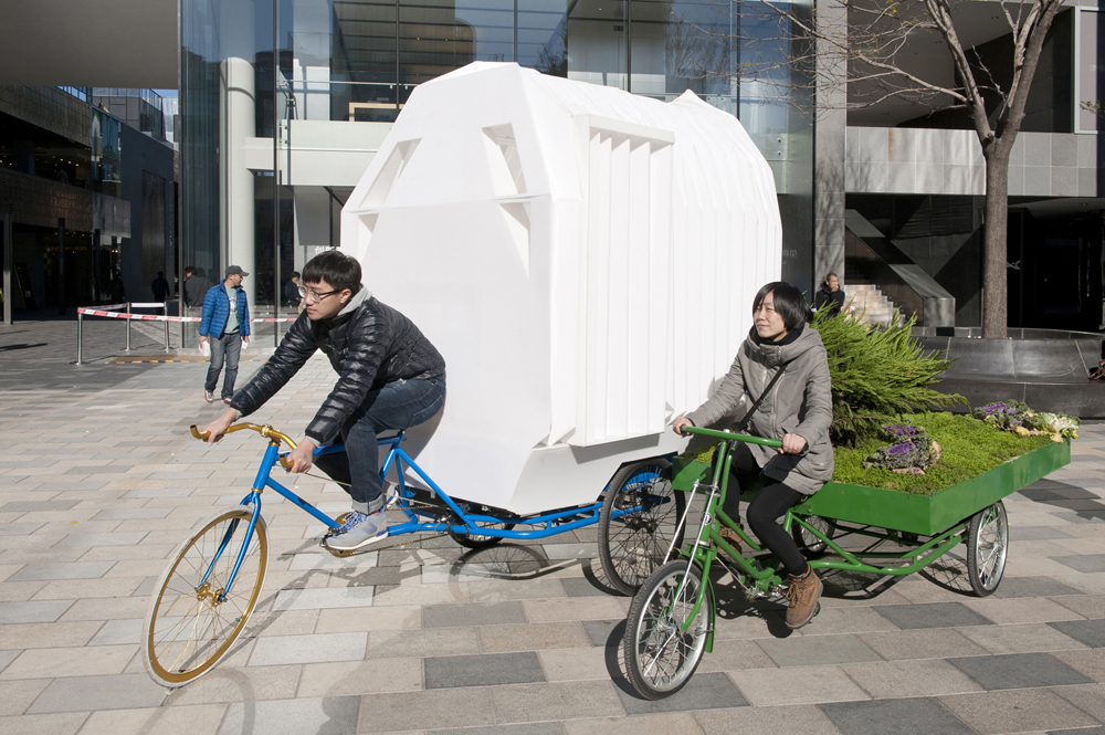 Tricycle House and Tricycle Garden / People’s Architecture Office (PAO) + People’s Industrial Design Office (PIDO)