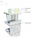 West Los Angeles Office Building Proposal (8) West Los Angeles Office Building Proposal (8) north facade system diagram
