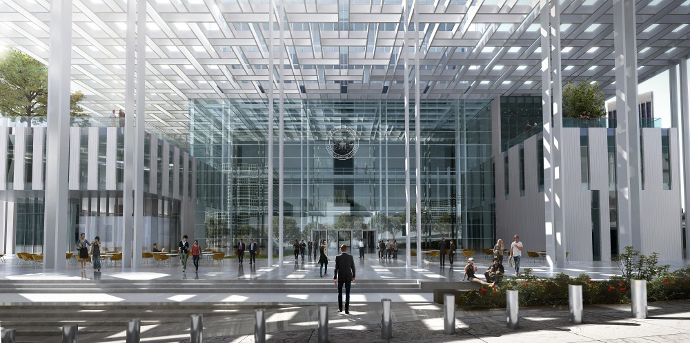 New United States Courthouse Competition Entry / NBBJ