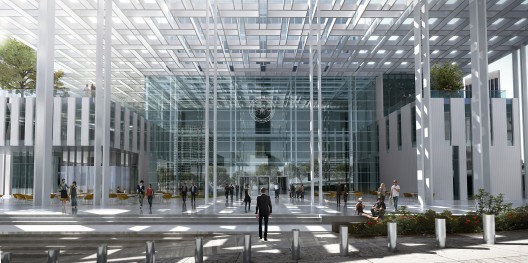 New United States Courthouse Competition Entry / NBBJ (2)