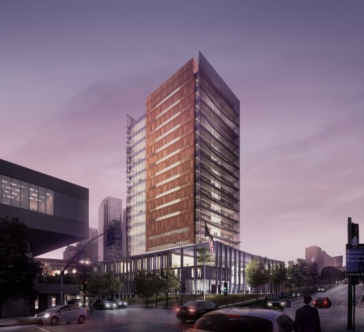 New United States Courthouse Competition Entry / NBBJ (3)