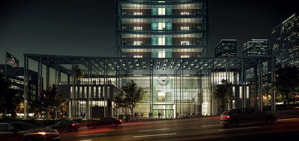 New United States Courthouse Competition Entry / NBBJ