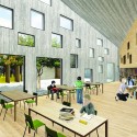 'Mosaic' Innovative, Bioclimatic, European School Complex Competition Entry (6) 'Mosaic' Innovative, Bioclimatic, European School Complex Competition Entry (6) Courtesy of AREA (Architecture Research Athens)