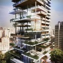 Edifício Itaim Competition Proposal (6) Edifício Itaim Competition Proposal (6) Courtesy of FGMF Arquitetos