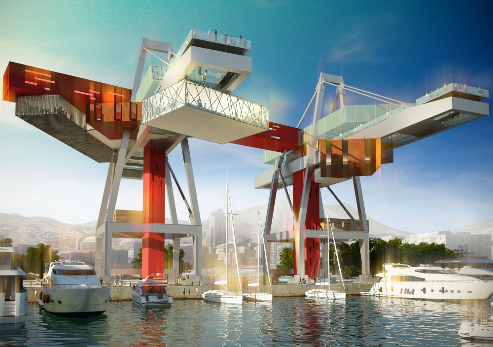 Cranes of Palermo Proposal / De Fournier & Associados