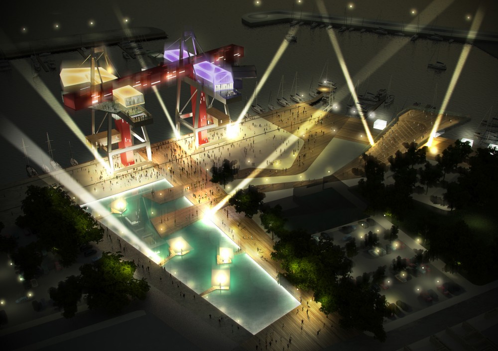 Cranes of Palermo Proposal / De Fournier & Associados