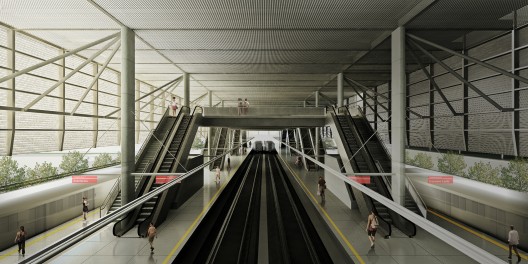 Metropolitan Train Station of Suzano Proposal (3)