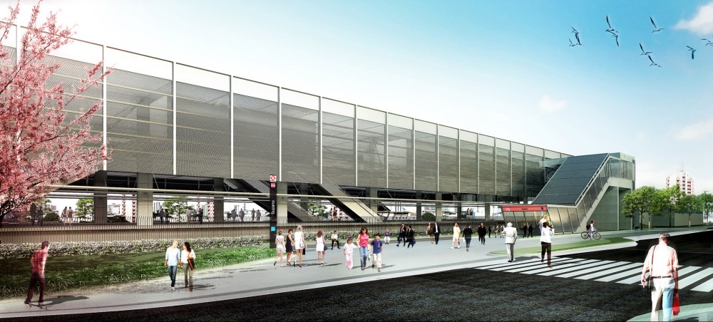 Metropolitan Train Station of Suzano Proposal / JBMC Arquitetura e Urbanismo