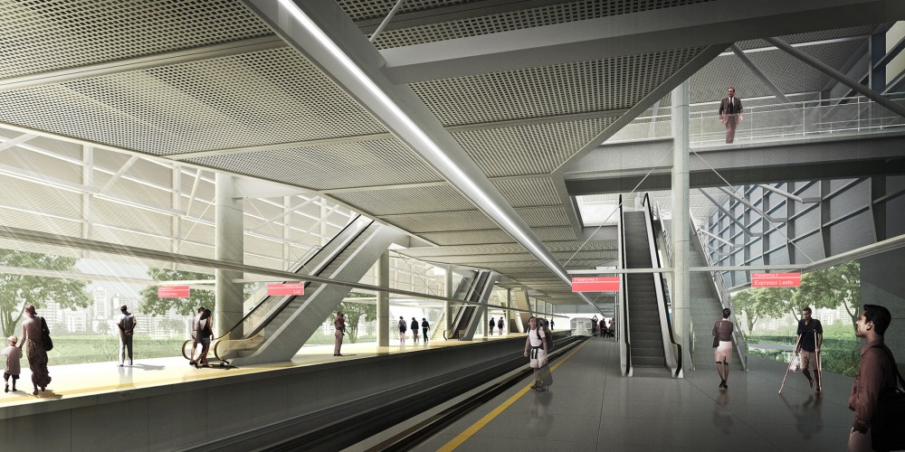 Metropolitan Train Station of Suzano Proposal / JBMC Arquitetura e Urbanismo