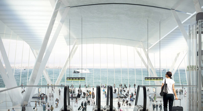 Beckett Rankine unveils Offshore Airport in the Thames Estuary