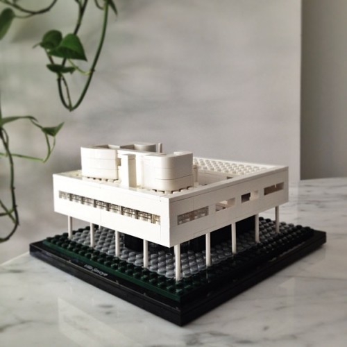 Le Corbusier's Ville Savoye via ArchDaily Instagram