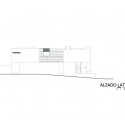 Casa HG / Agraz Arquitectos Lateral Elevation