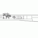 Casa Del Horizonte / Jesús Aparicio Estudio de Arquitectura West Elevation