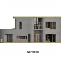 Stone House / Vo Trong Nghia Architects Stone House / Vo Trong Nghia Architects North East Elevation