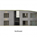 Stone House / Vo Trong Nghia Architects Stone House / Vo Trong Nghia Architects North West Elevation