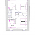 Domus Civita / Studio F Domus Civita / Studio F Second Floor Plan