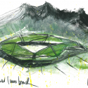 Leiner Furniture Store / Zechner & Zechner Sketch