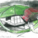Leiner Furniture Store / Zechner & Zechner Sketch