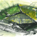 Leiner Furniture Store / Zechner & Zechner Sketch
