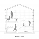Shelf-Pod / Kazuya Morita Architecture Studio Section