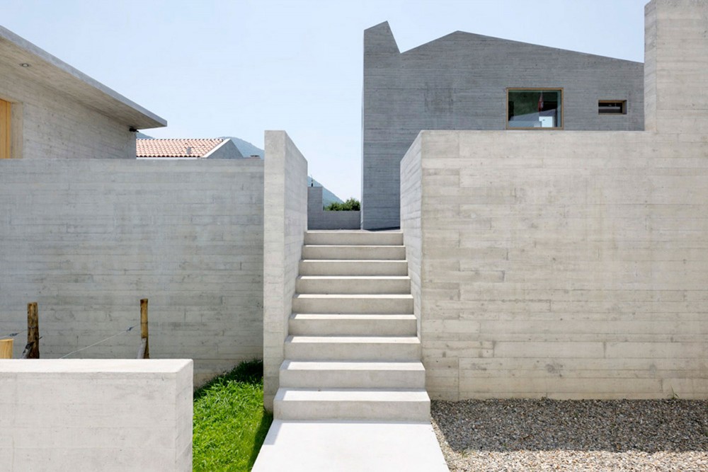 5 Houses in Barbengo / Studio Meyer e Piattini